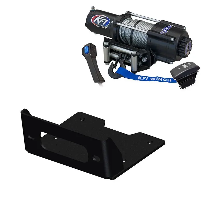 KFI Winch & Winch Mount Kit John Deere Gator XUV 835E/M/R & 865E/M/R