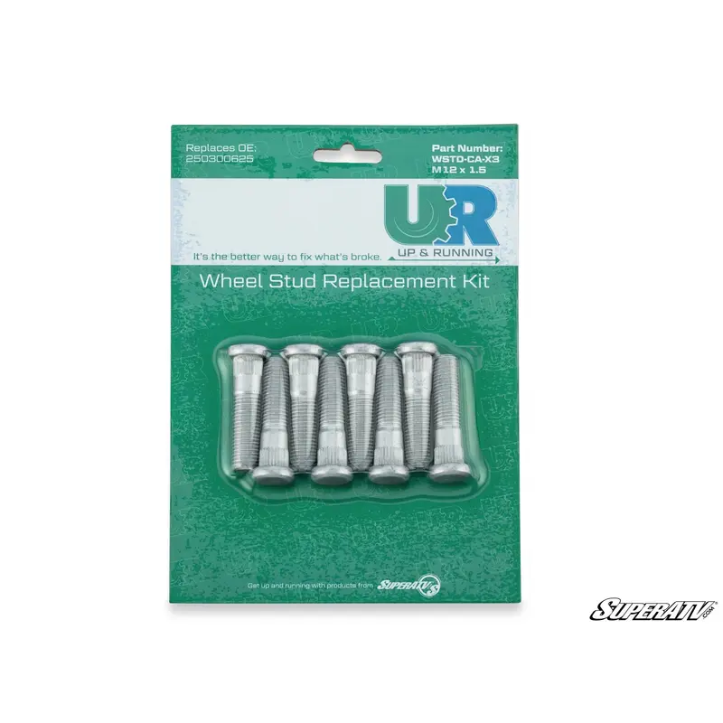 Up & Running Can-Am Maverick X3 Wheel Studs
