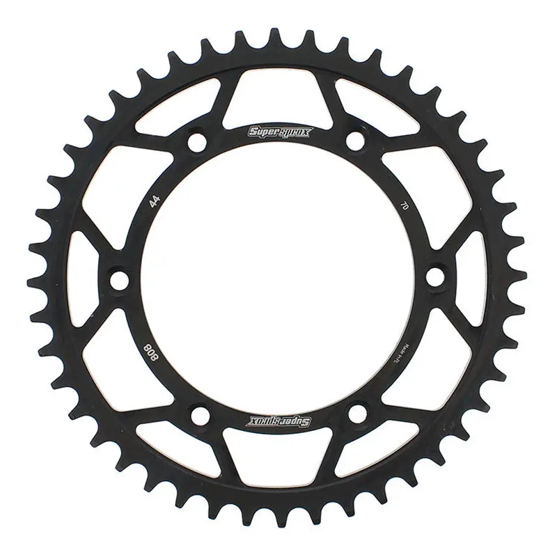 SUPERSPROX STEEL SPROCKET 44T BLACK RFE-808-44-BLK