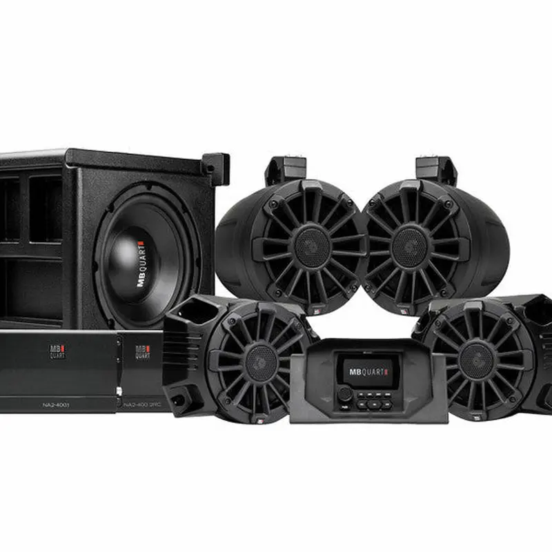 MB Quart Polaris Ranger Tuned Audio System (Stage 5) (4 Speaker)