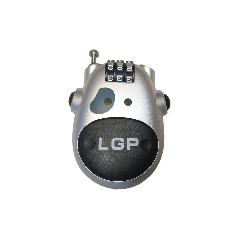LGP 3 digit Anti Theft Lock for Helmet, Luggage