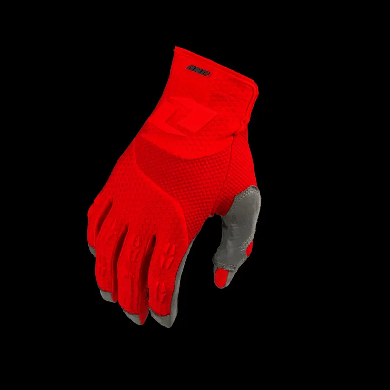 One Industries X197 Halt Red Gloves
