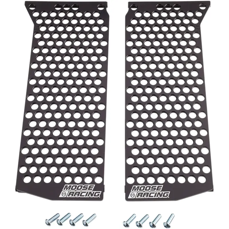 MOOSE RACING Radiator Guards - Black - Beta/Husaberg/Husqvarna/KTM 12-114